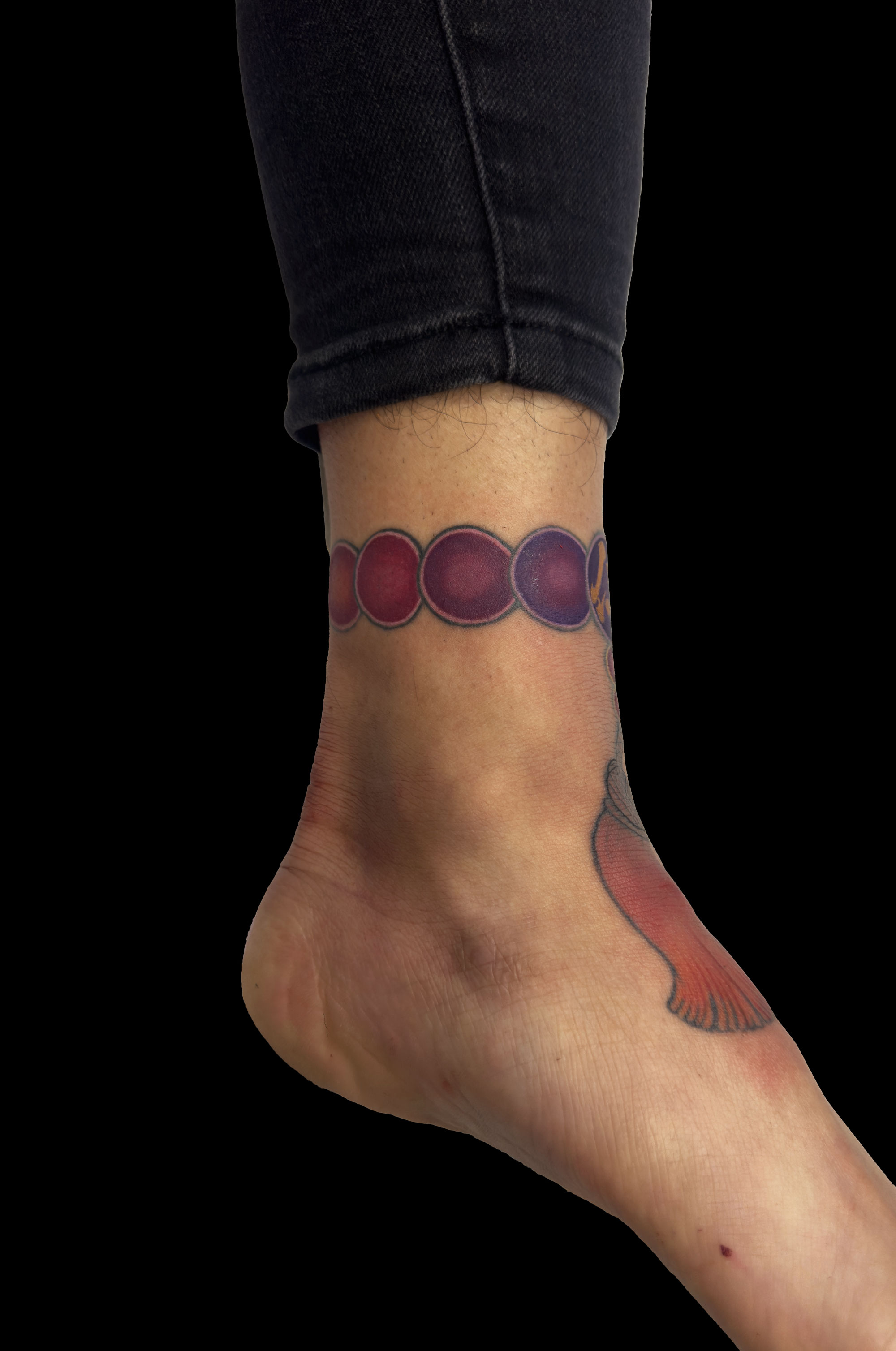 数珠<br>足首 仁