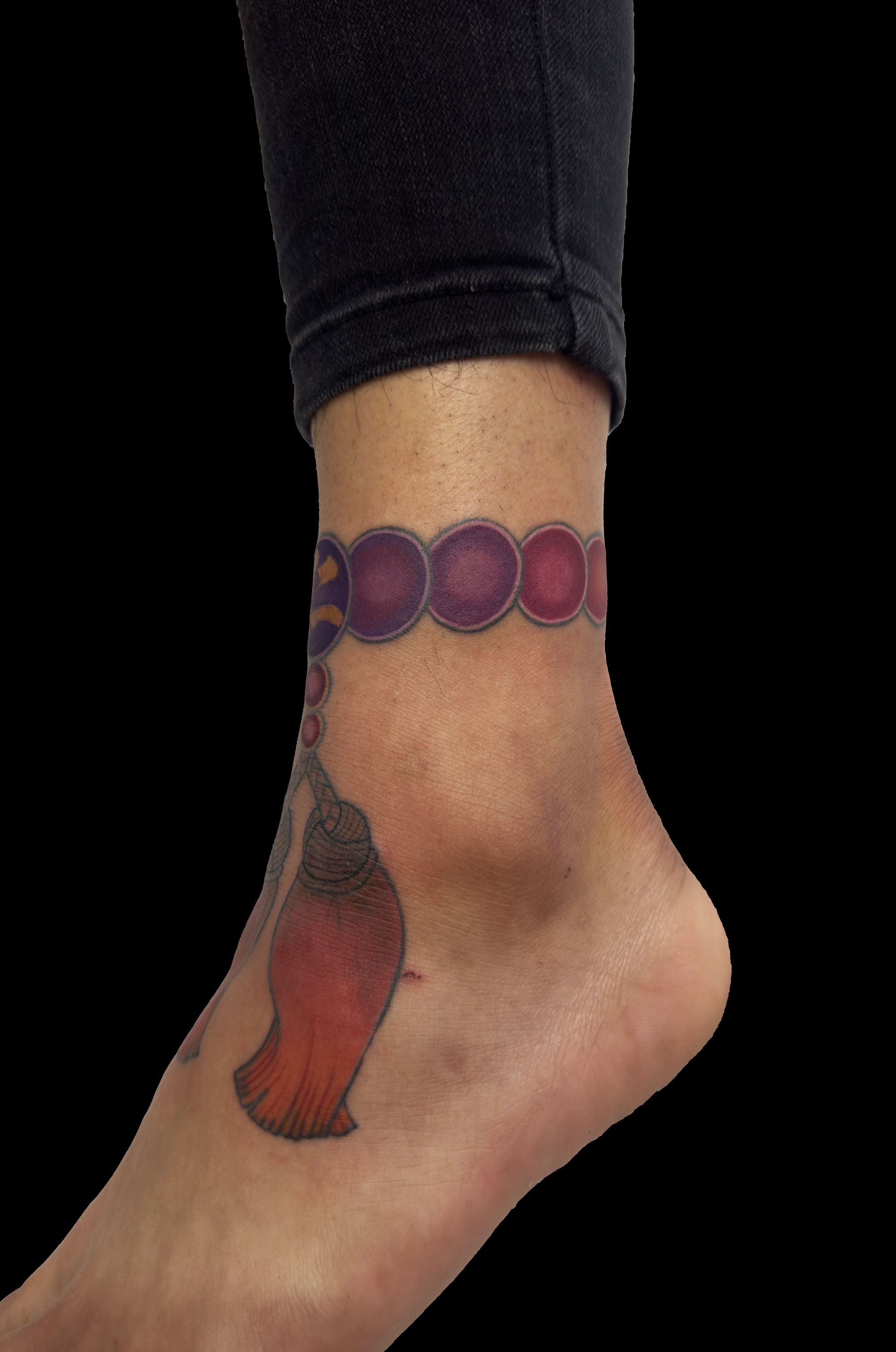 数珠<br>足首 仁