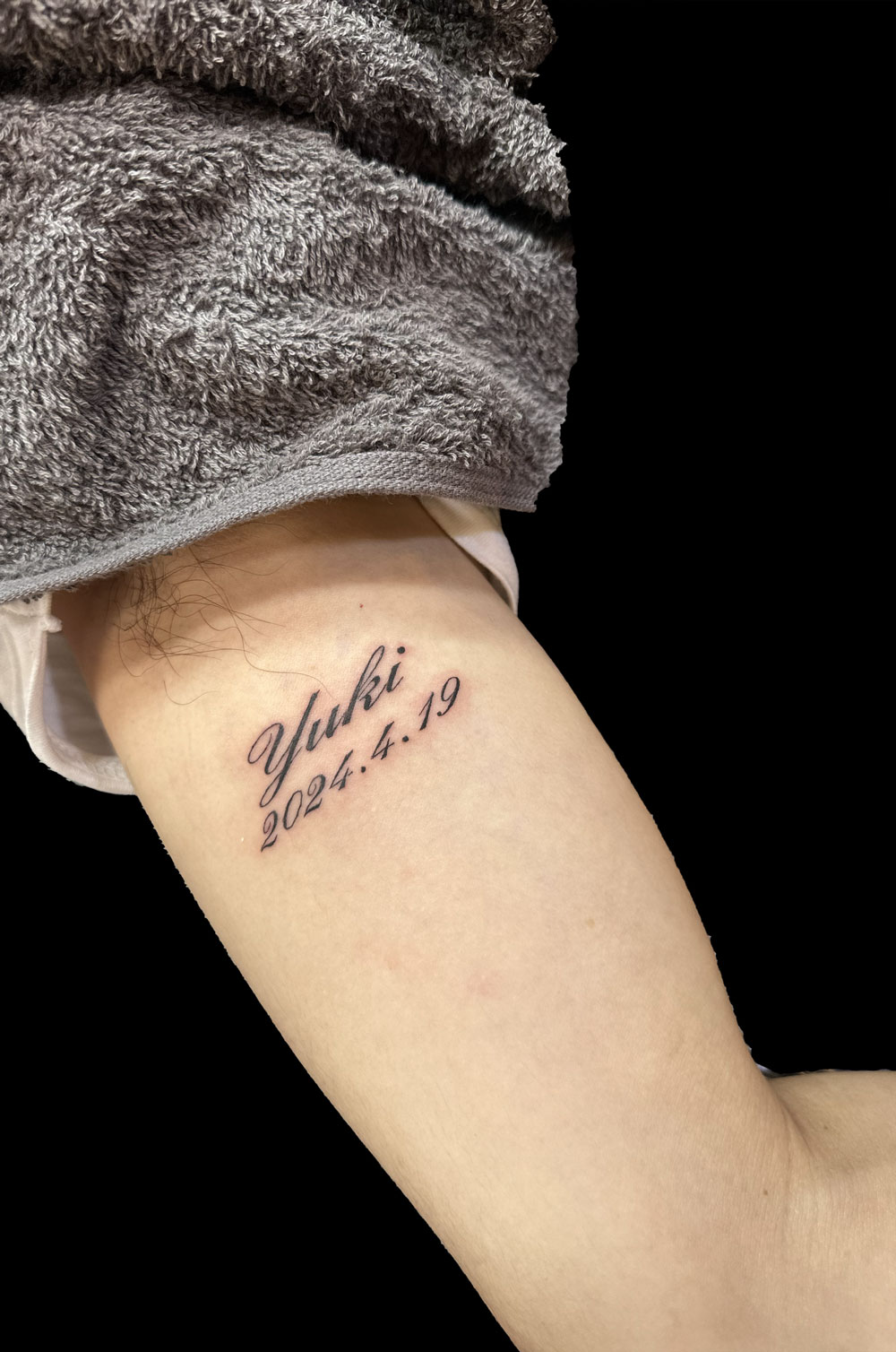 レタリング<br>yuki